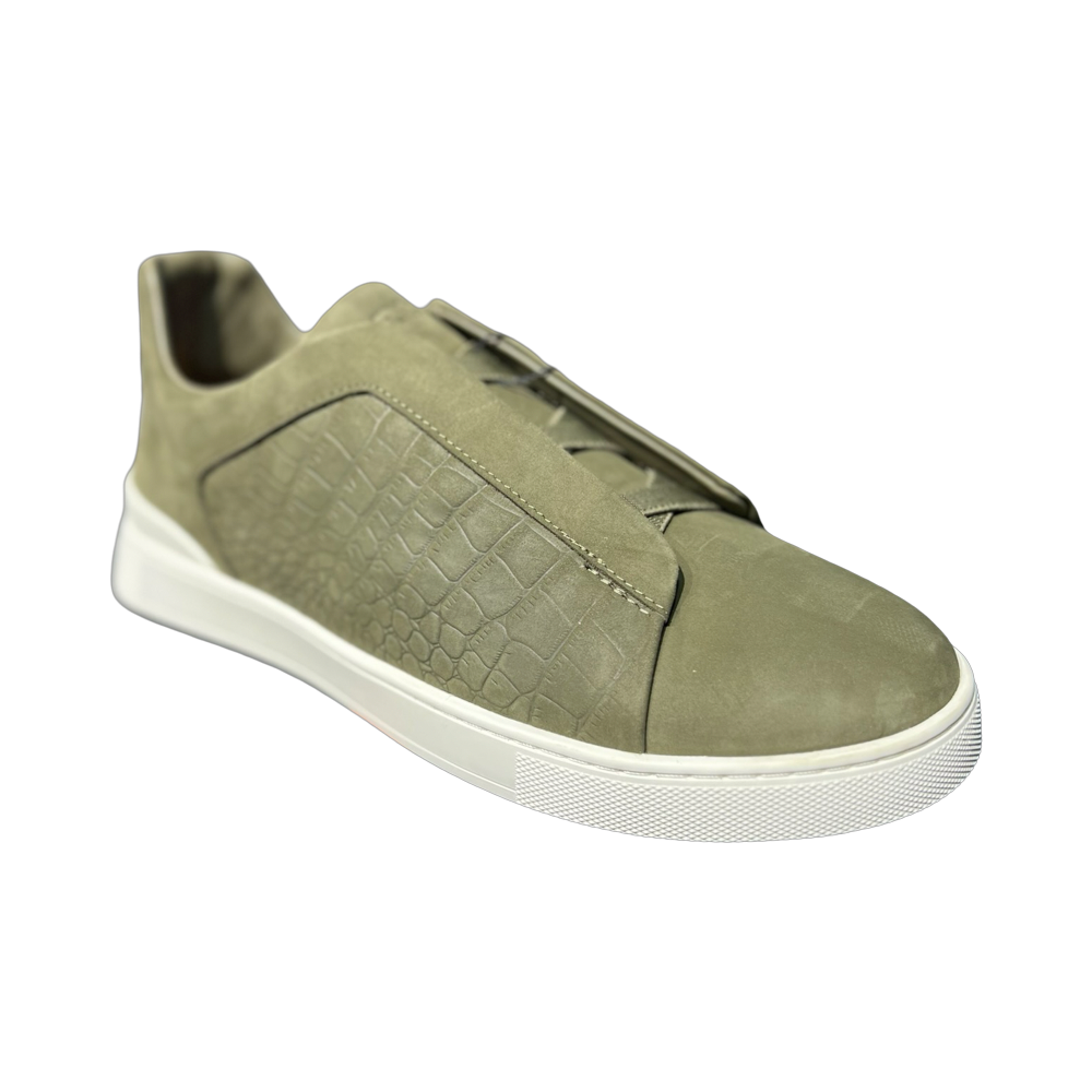 ZEGNA crocodile Triple Stitch™ sneakers