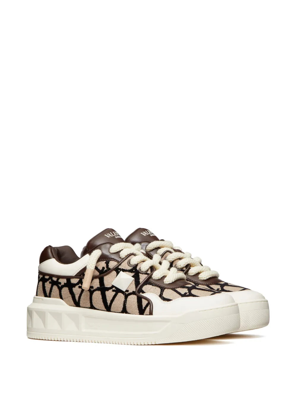 Valentino Garavani One Stud XL leather sneakers