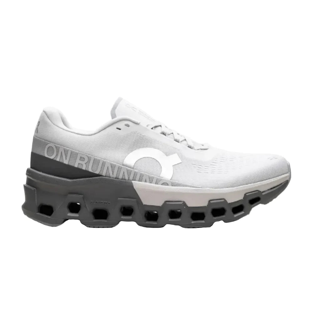 On Cloudmonster 2 "Frost/Rock" sneakers