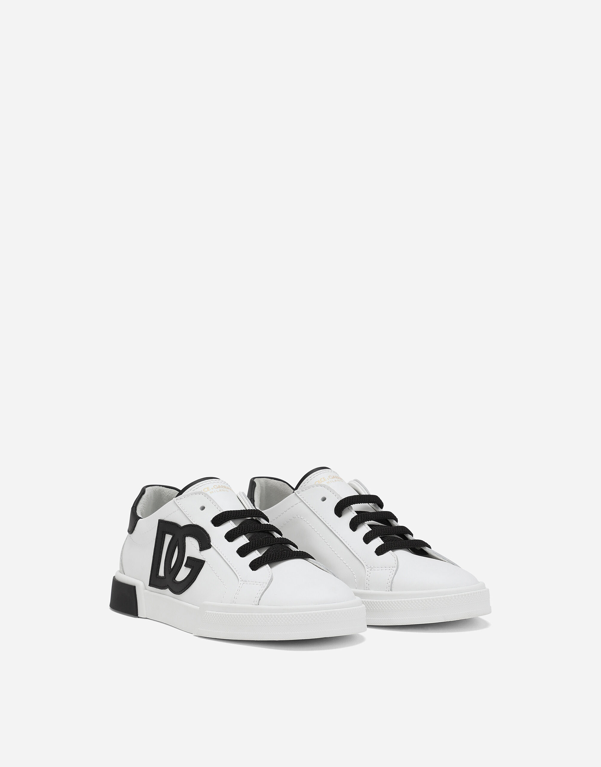 Dolce&gabanna Portofino vintage calfskin sneakers