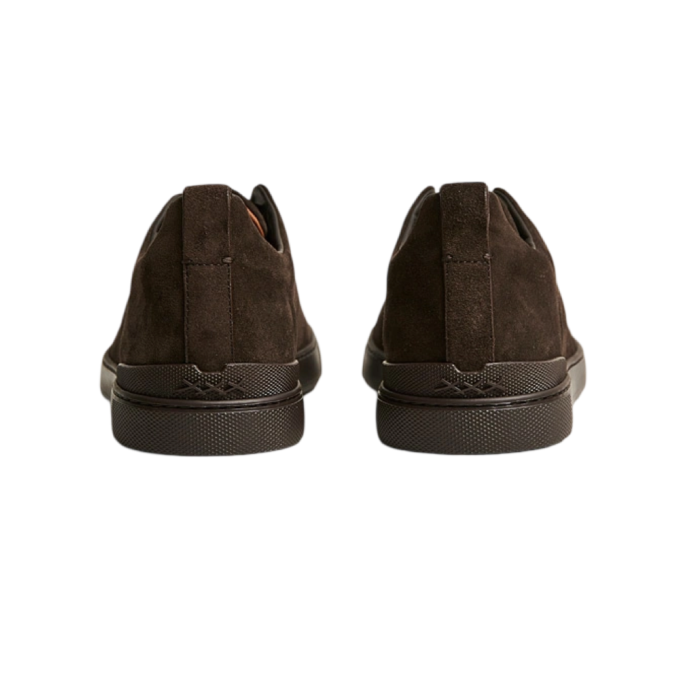 ZEGNA
Triple Stitch Sneakers Full Brown Suede