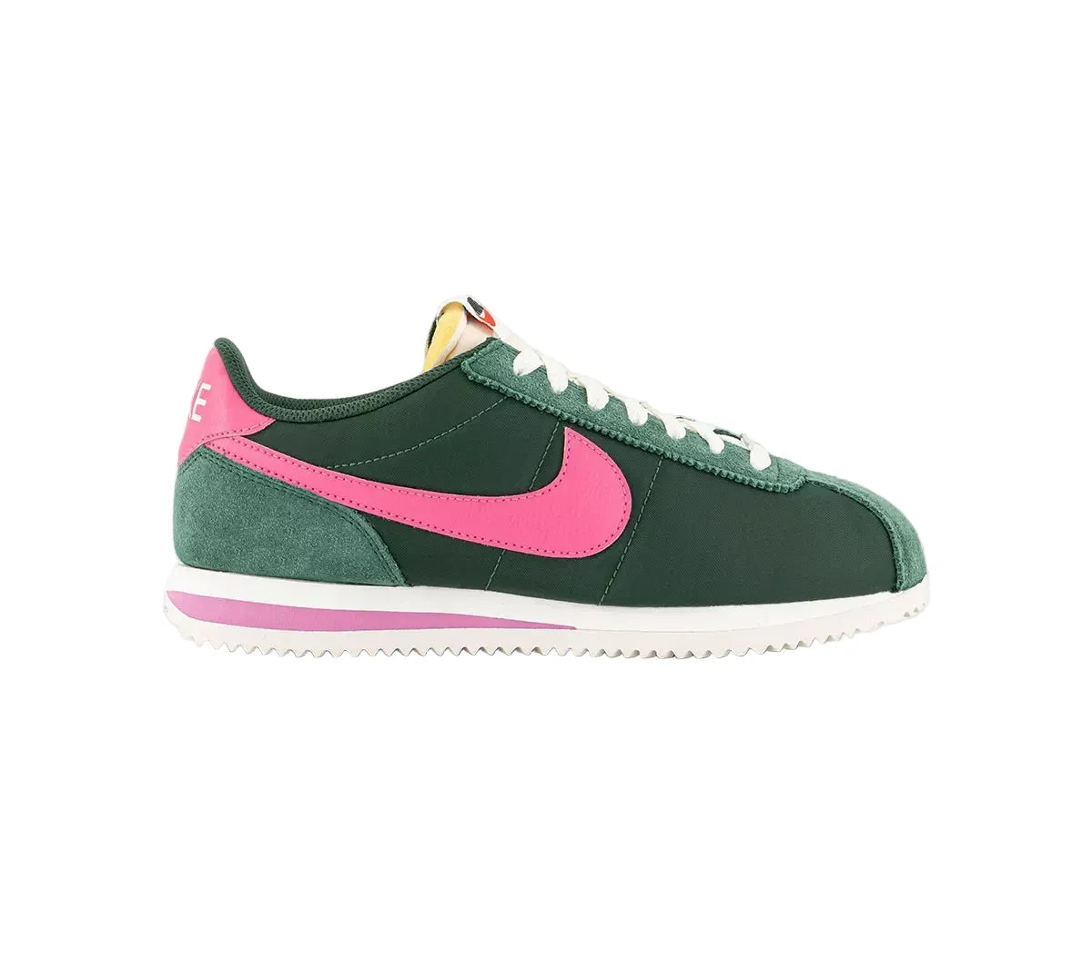 Nike Cortez Trainers
Fir Pinksicle Sail Team Orange