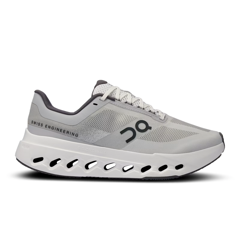 On Cloudsurfer Next Glacier/White