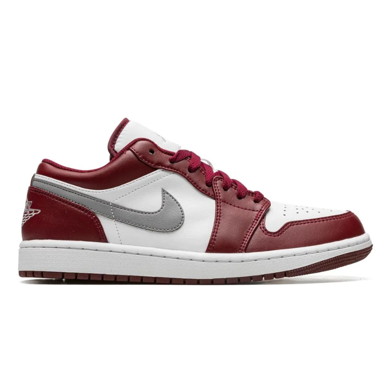 Jordan 1 Low White Bordeaux