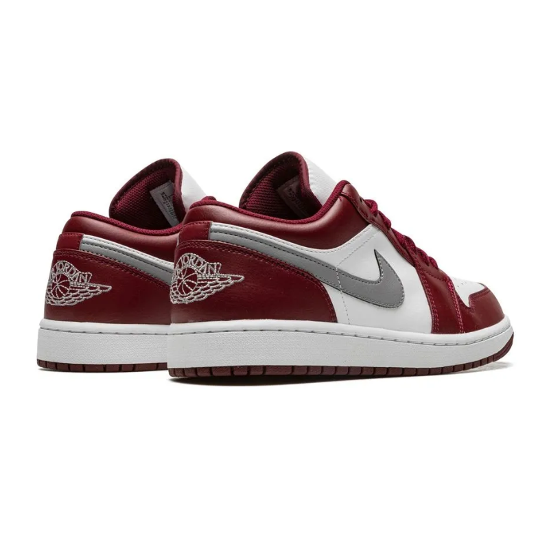 Jordan 1 Low White Bordeaux