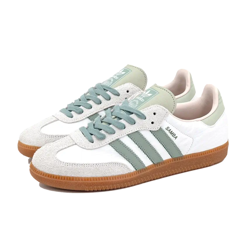 adidas Samba OG Silver Green Putty Mauve