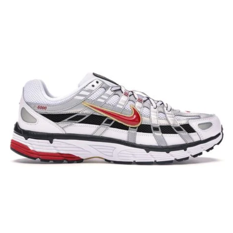 Nike P-6000 Platinum Varsity Red