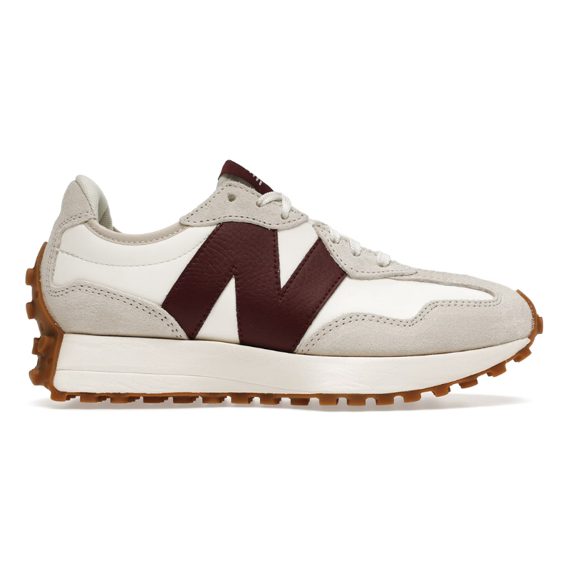 New Balance 327 'White Dark Red