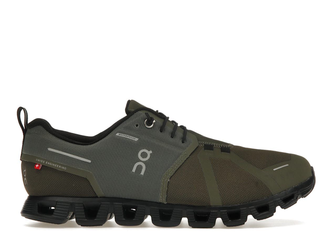 On Cloud 5 Waterproof Olive Black