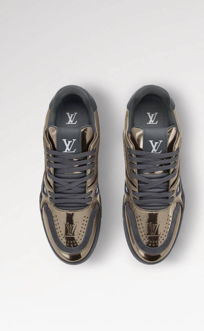 Louis Vuitton Trainer Sneaker Gold