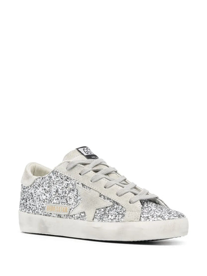 Golden Goose Super-Star glitter sneakers
