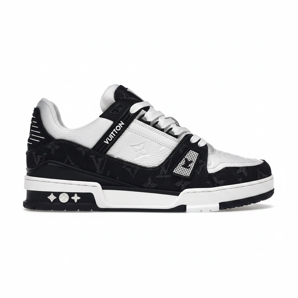 Louis Vuitton LV Trainer White Black