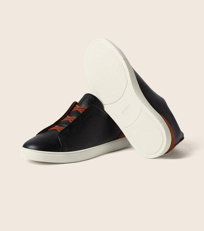 Brown Deerskin Triple Stitch™ Sneakers
