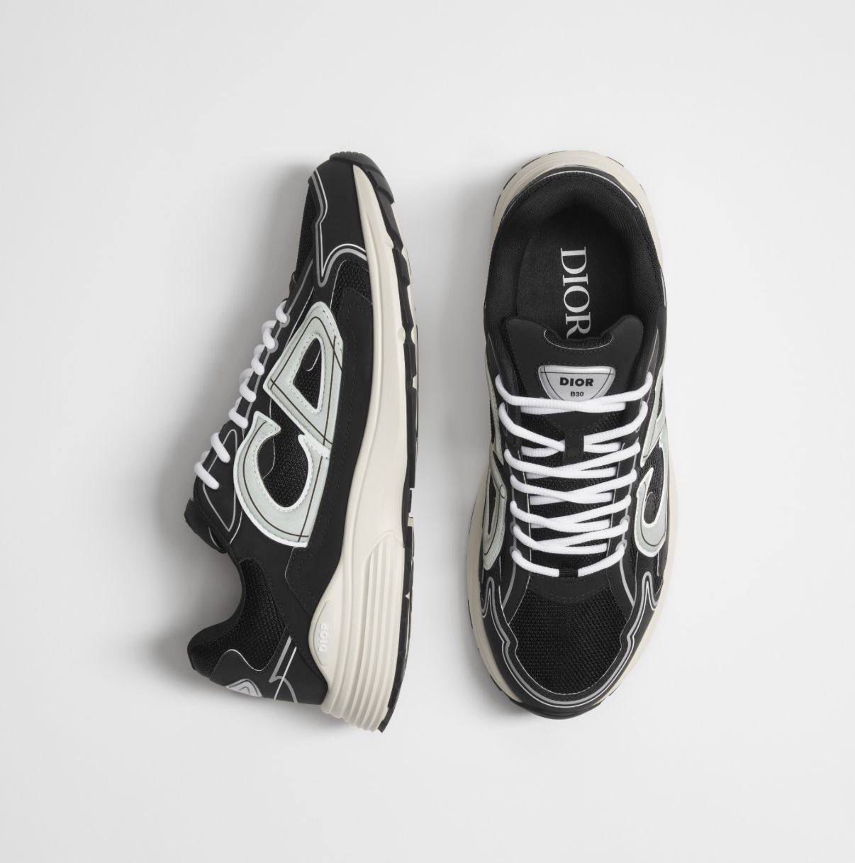 Black Dior B30 Sneaker