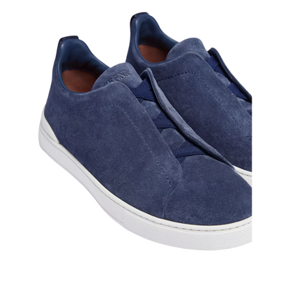 ZEGNA UTILITY BLUE SUEDE TRIPLE STITCH™ SNEAKERS