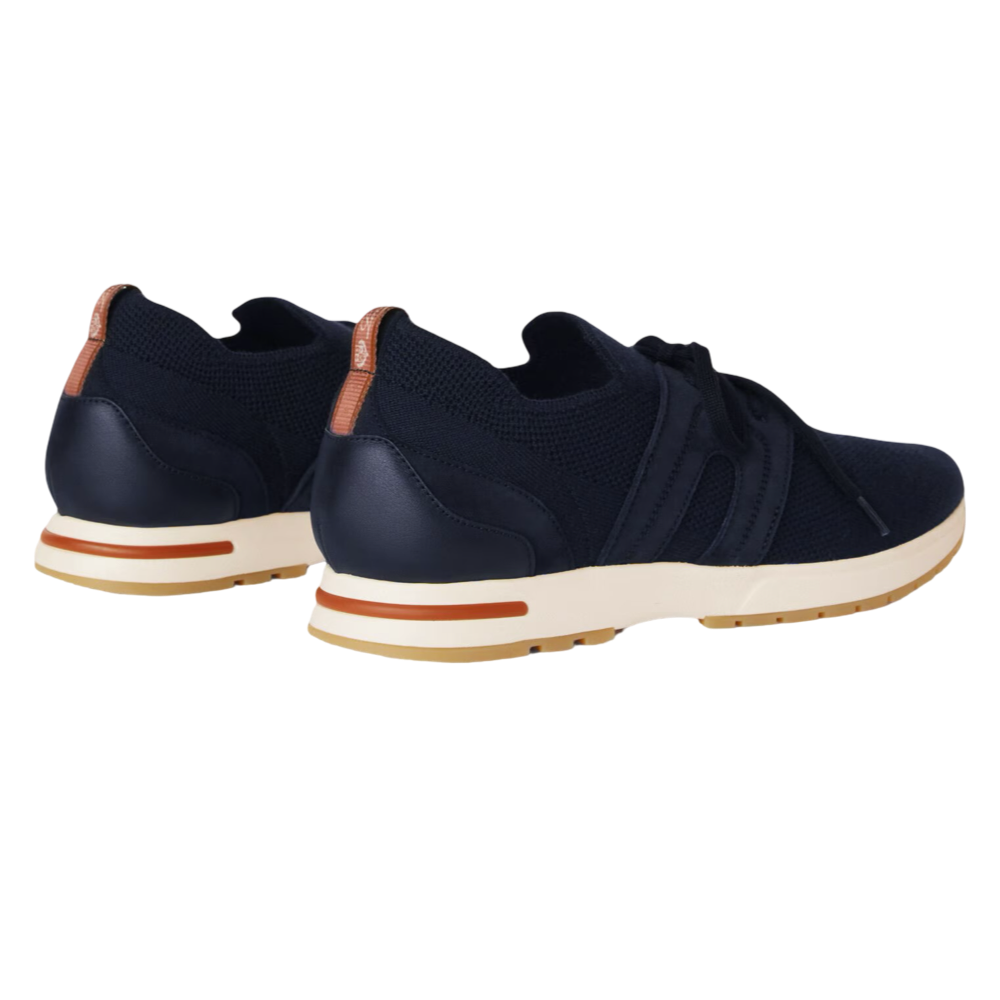 loro Piana 360 Flexy Walk Sneaker navy blue