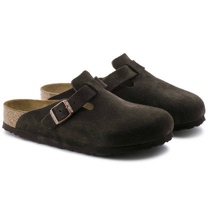 Birkenstock Boston Suede - Brown