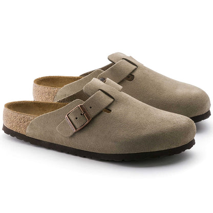 Birkenstock Boston Soft Fotbed Velvet Leather