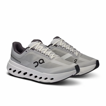 On Cloudsurfer Next Glacier/White