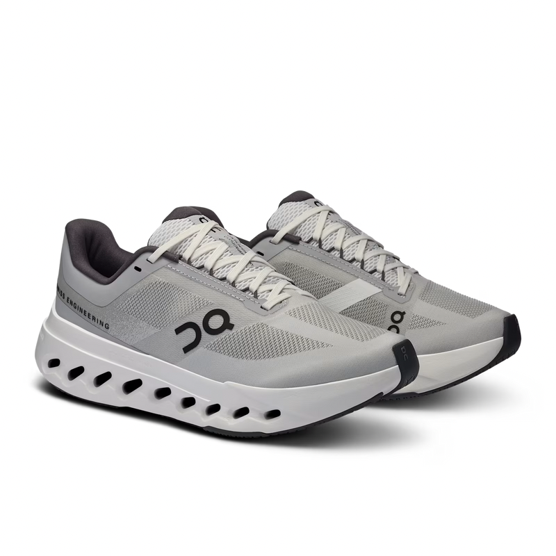 On Cloudsurfer Next Glacier/White