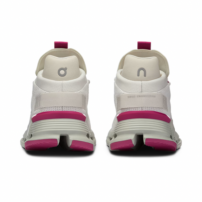 On Cloudnova Undyed/White/Carnation
