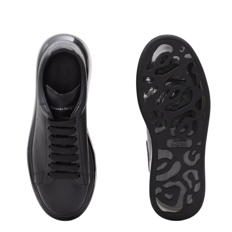 Alexander McQueen Oversized Black Shiny Sole