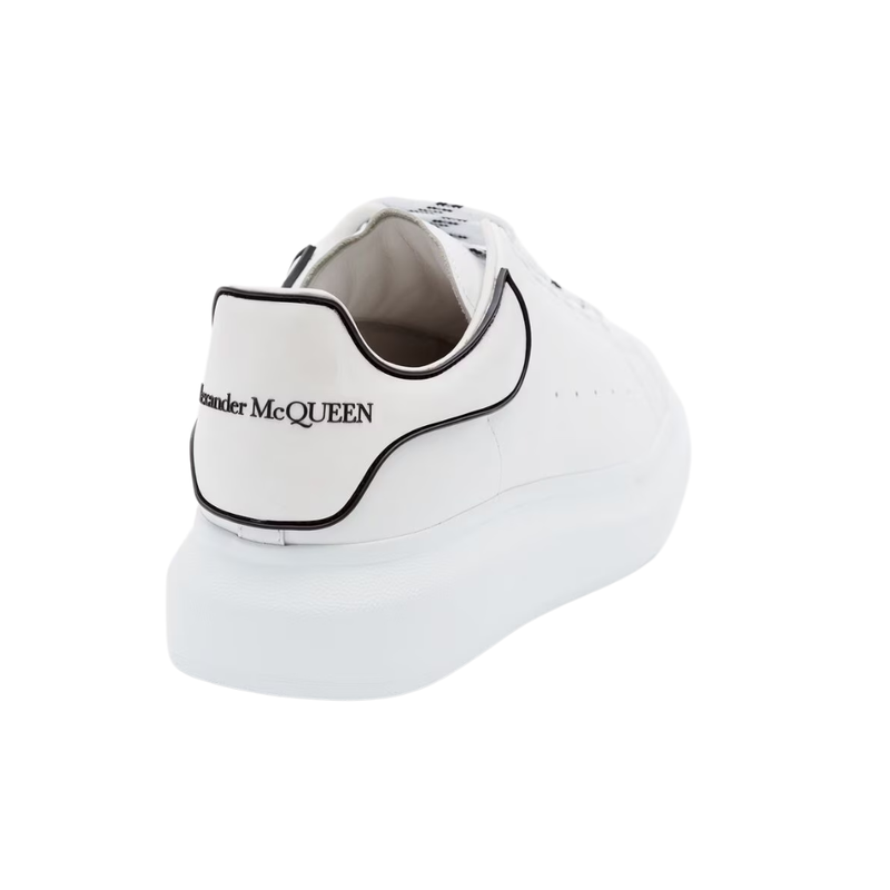 Alexander McQueen Oversized White Black Trim