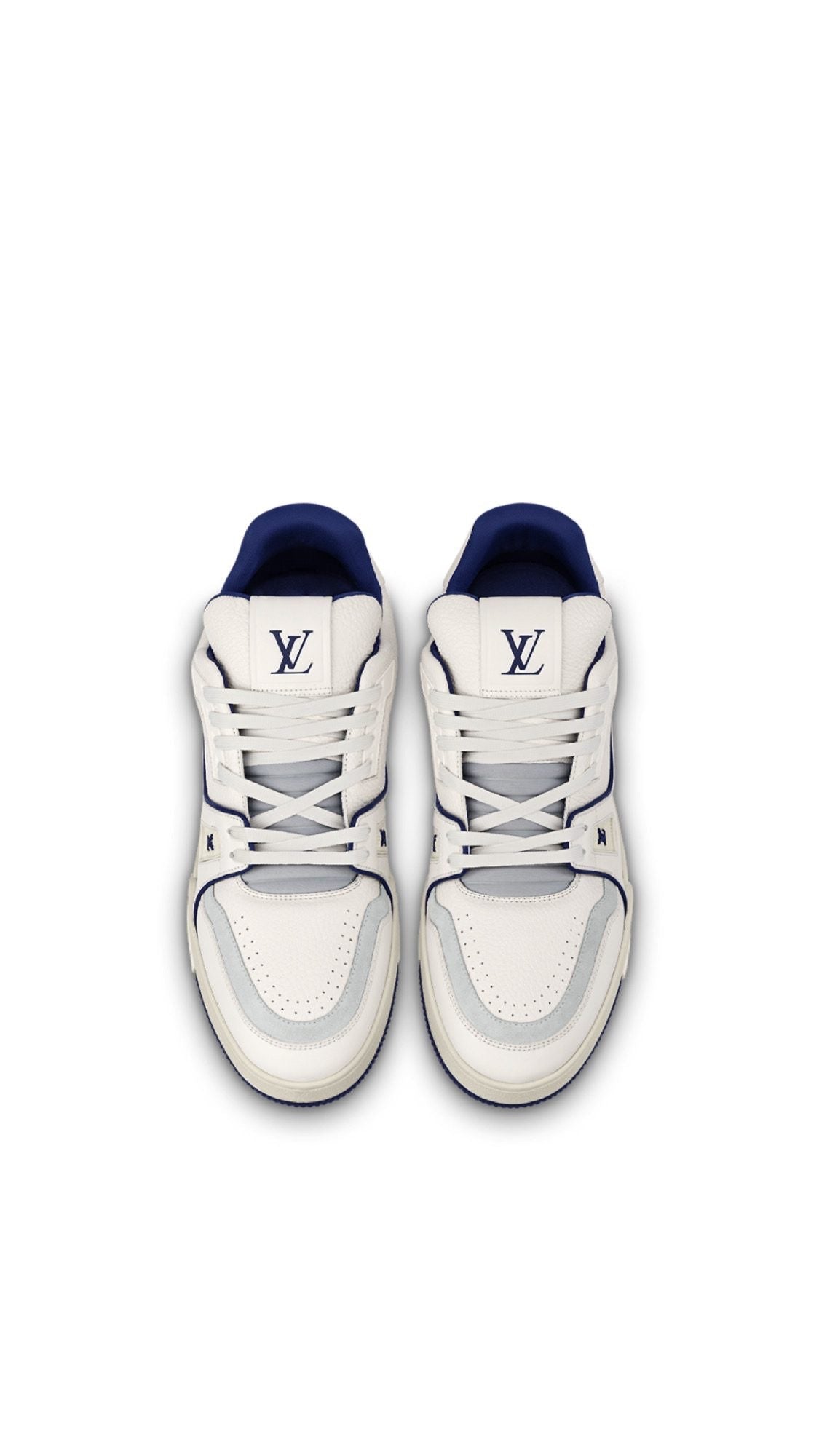 Louis Vuitton trainer “white blue”