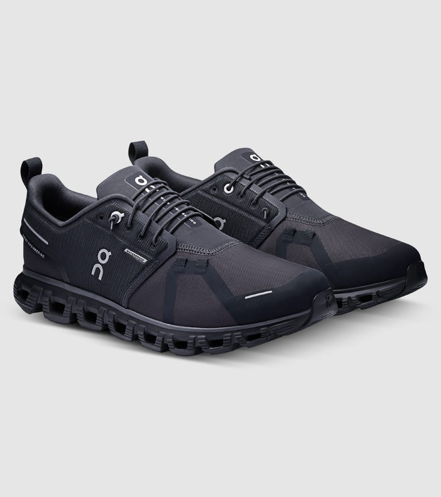 ON CLOUD 6 WATERPROOF MENS black