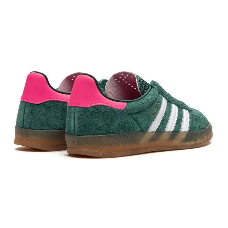 adidas Gazelle Indoor Collegiate Green Lucid Pink