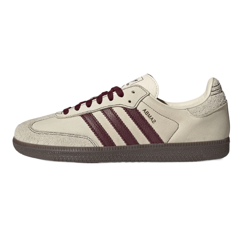 adidas Samba OG Wonder White Maroon