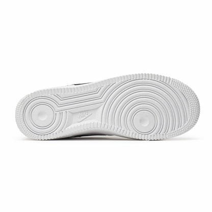 Nike Air Force 1 Low '07 White Black Pebbled Leather