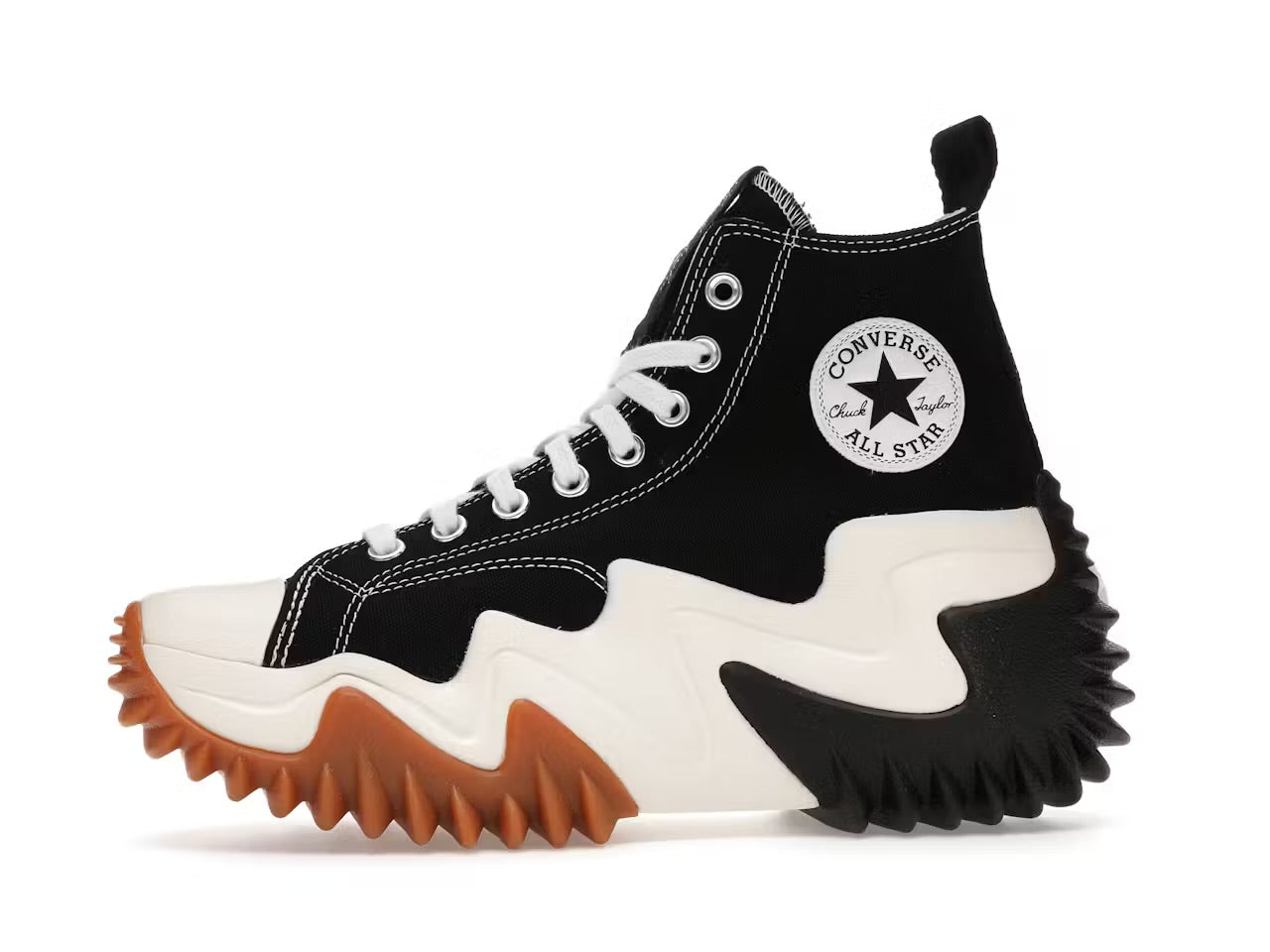 Converse Run Star Motion Black White Gum