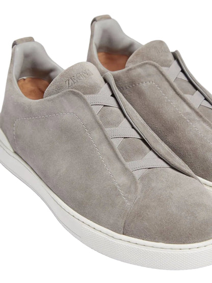 Zegna Triple Stitch slip-on sneakers